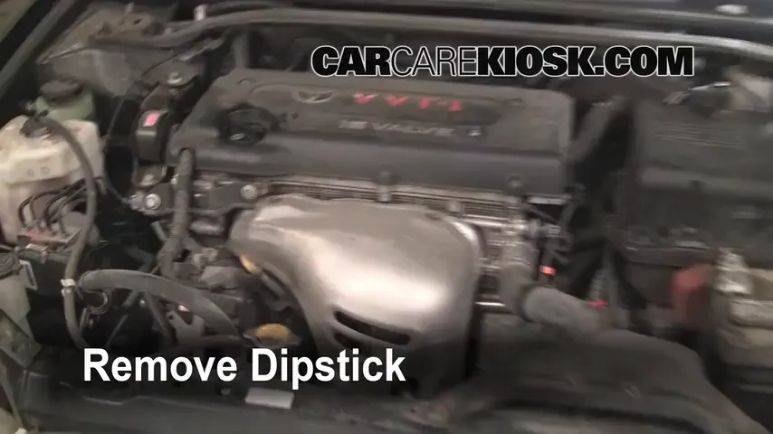 2006 Toyota Camry LE 2.4L 4 Cyl. Oil Check Oil Level